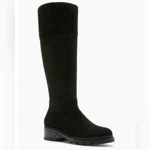 La Canadienne Karlie City Dry™ Knee High Boot (Women) Black Waterproof Suede